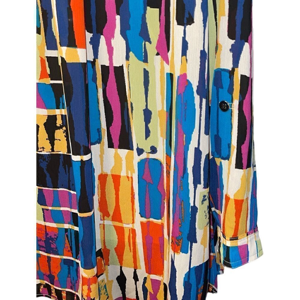 Multiples
Plus Size Block Print Crinkled Yoryu Lo… - image 4